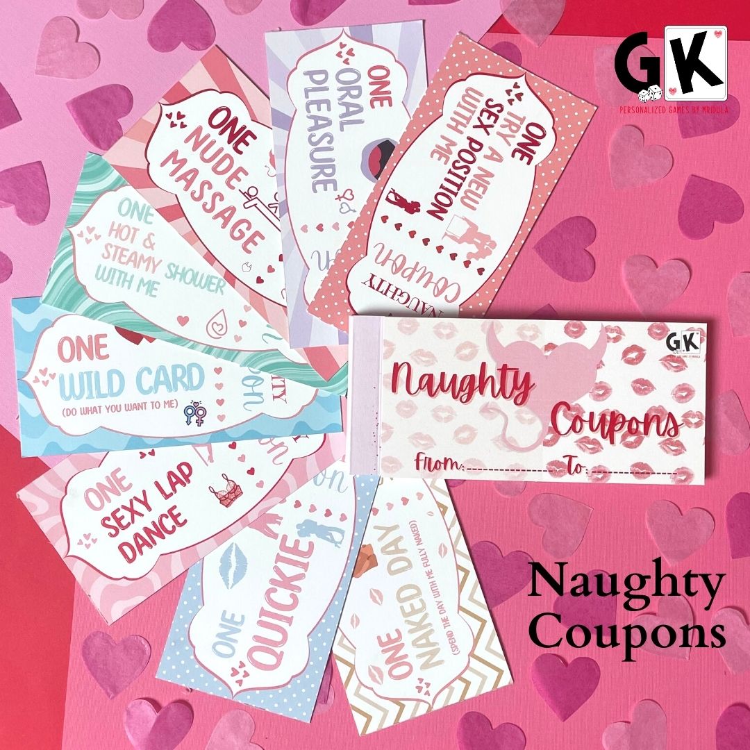 GK Naughty Coupons - Valentines