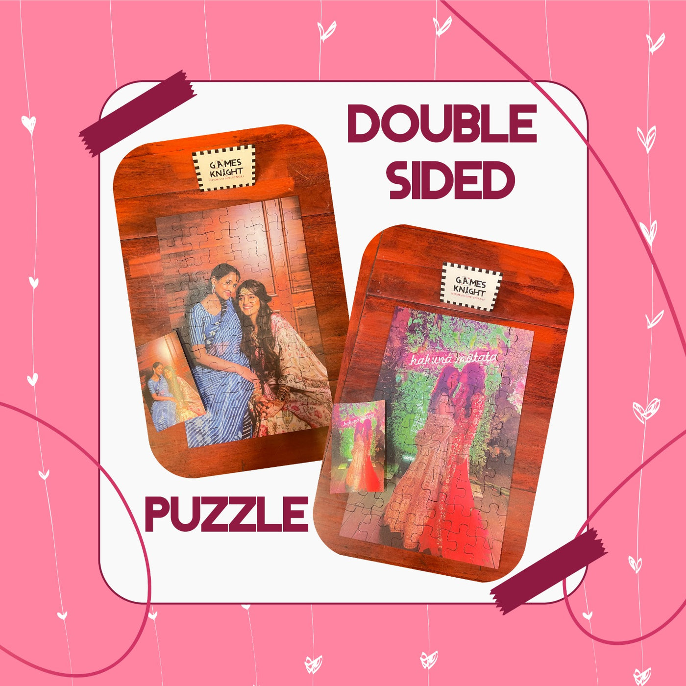 Double Sided Puzzle 130 PC